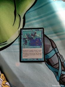 Trading Cards: Immobilizing ink. Magic the Gathering. Enchant Creature